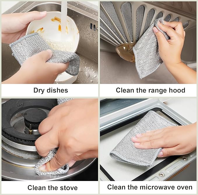 Wire Dishwashing Cloth
